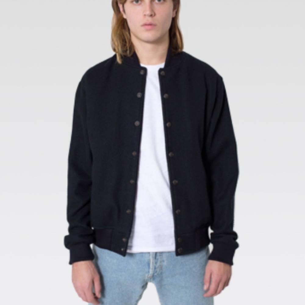 American Apparel Wool Varsity Jacket